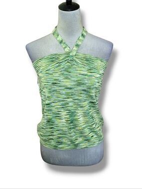 LOFT Vintage 90s Space-Dye Halter Top Size LP